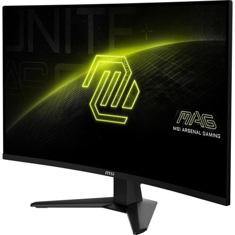 Monitor da gioco curvo Msi mag 32cq6f 31,5 (nero, 2x HDMI, porta display, 180 Hz)