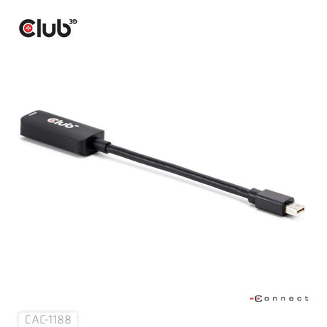 Adattatore Club 3D Mini Displayport 1.4 a HDMI 8K60Hz MF (nero)