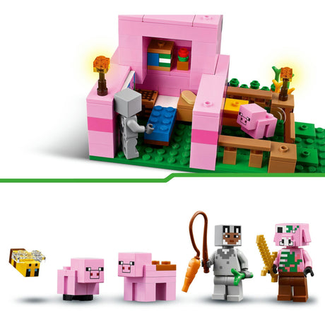 Lego Minecraft La casa del maialino - 21268