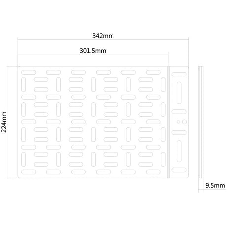 Supporto per lettore multimediale Neomounts ns-mpm100 (nero)
