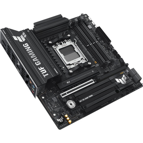 Scheda madre Asus Tuf Gaming B850M-Plus Wi-Fi Socket AM5 (2,5 GB-LAN, Wi-Fi 6e, BT, Suono, µATX)