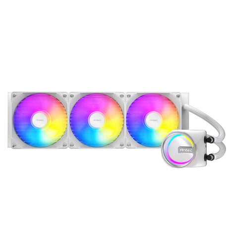 Antec skeleton 360 argb raffreddamento ad acqua (bianco)