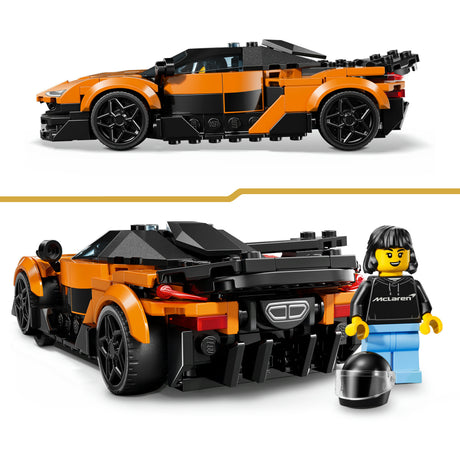 Lego ® Speed Champions McLaren W1 – la vera supercar con 1 minifigure - auto da corsa - 77257