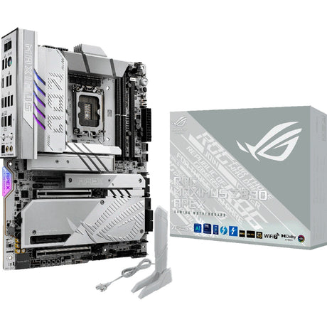 Scheda madre Asus Rrog Maximus Z890 Apex Socket 1851 (RAID, 5GB-LAN, Wi-Fi 7, BT, audio, ATX)