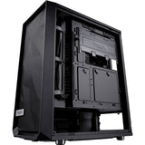 Custodia midi tower meshify c dal design frattale (nero | 2x USB-A | vetro temperato)