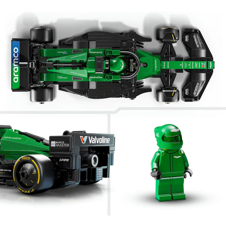 Set auto da corsa Lego Speed Champions Aston Martin Aramco F1 AMR24 - 77245