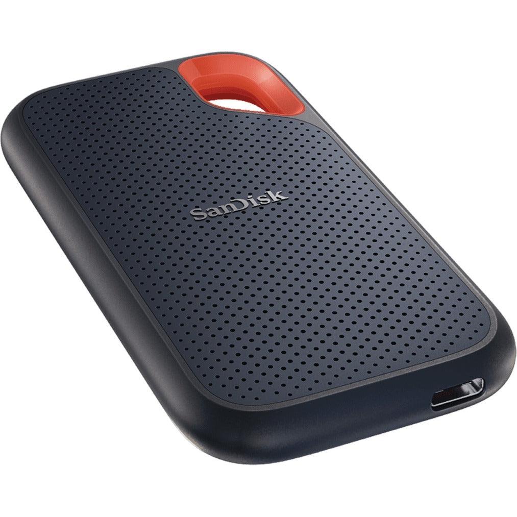 Sandisk extreme portatile v2, SSD esterno da 1 TB (nero arancione, SDSSDE61-1t00-G25, USB-C)