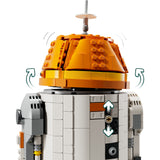 Lego ® star wars: droide astromeccanico ahsoka™ chopper (c1-10p)™ - 75416