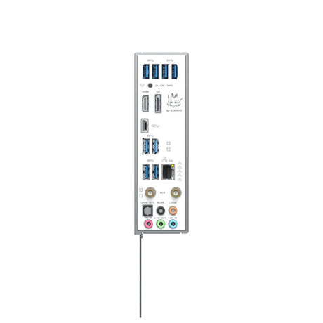 Scheda madre Maxsun MS-Icraft B860M Cross Socket 1851 (Bianco, RAID, 5 GB-LAN, WLAN, BT, Suono, µATX)