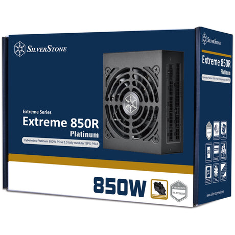 Alimentatore modulare Silverstone sst-ex850r-pm da 850 watt (nero, 2x pcie)