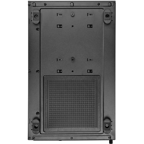 Custodia mini tower Silverstone lucid 04 (nero | 2x USB-A | 1x USB-C | RGB | vetro temperato)
