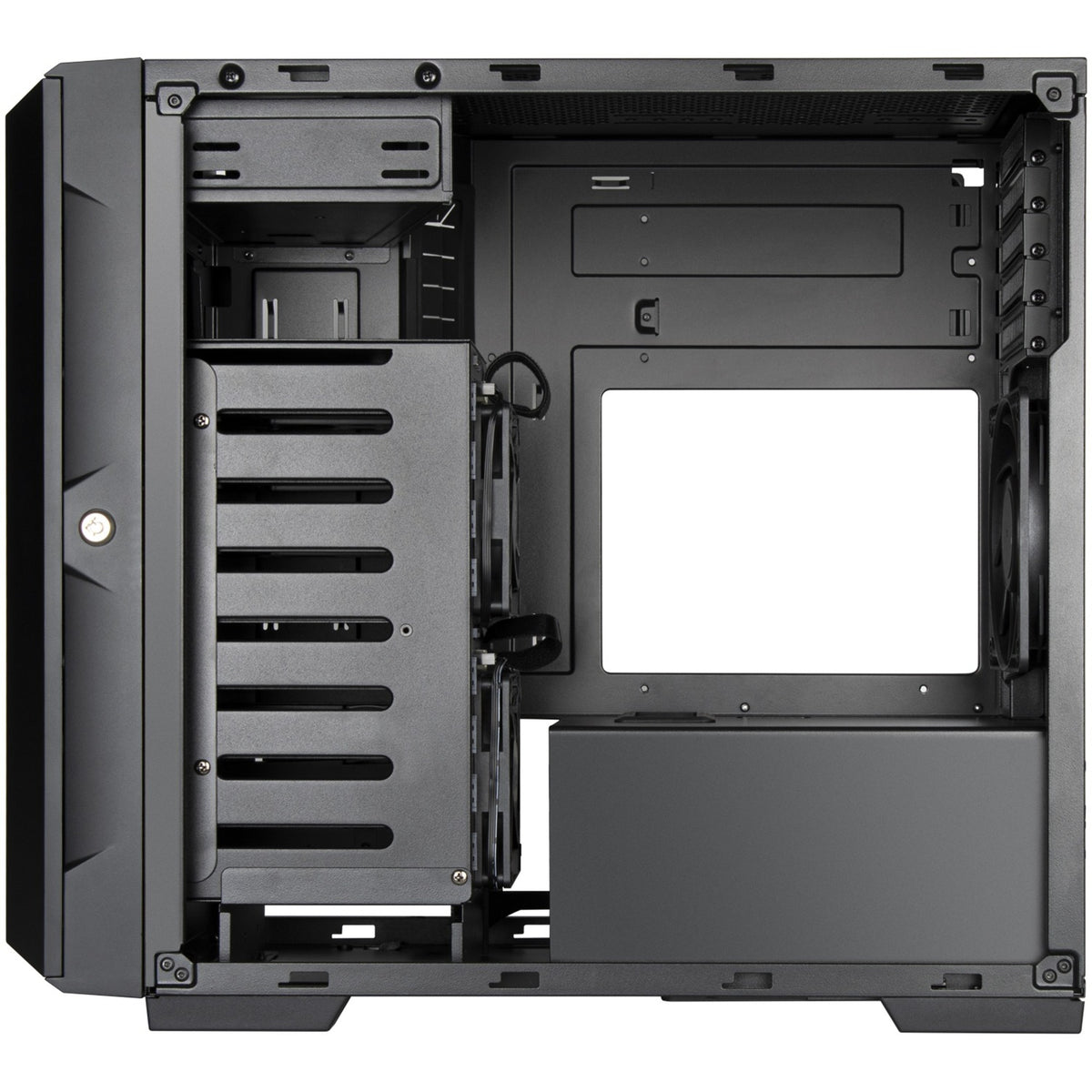 Custodia minitorre Silverstone CS382 (nera | 2x USB-A | 1x USB-C)