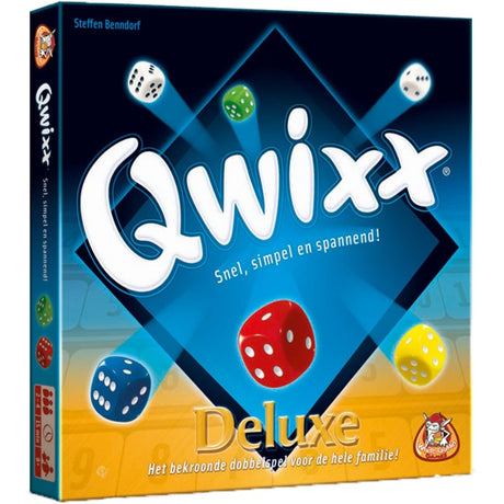 White goblin games qwixx deluxe gioco di dadi (olandese, 2 - 4 giocatori, 15 minuti, da 8 anni)