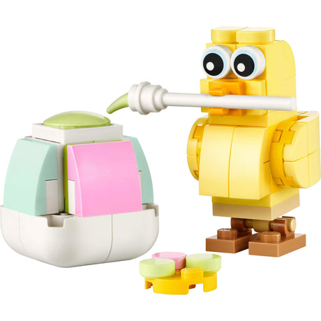 Lego Creator - Dipinto di uova di Pasqua con pulcino giocattolo da costruzione (30690)
