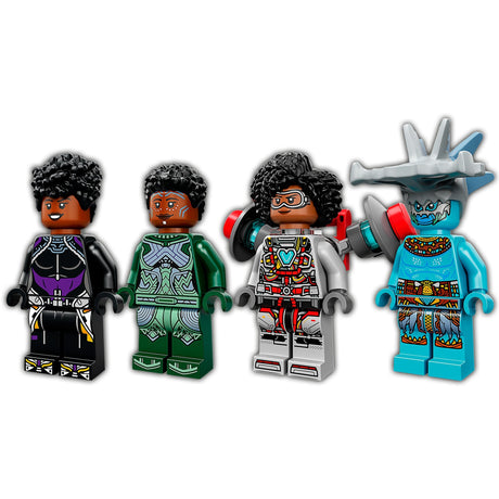 Lego Marvel - Giocattolo costruibile dell'uccello solare di Shuri (76211)