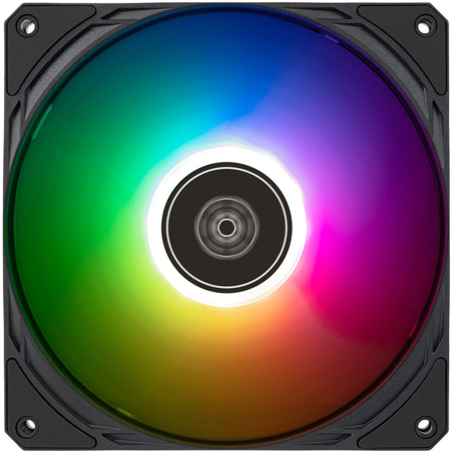 Ventola per case Silverstone air slimmer 140 argb (nera, 140 x 15 x 140 mm, pwm)
