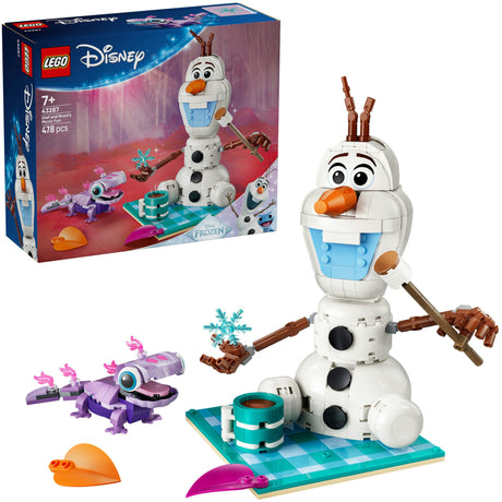 Lego Disney Princess 43287 Il divertente picnic di Olaf e Bruni