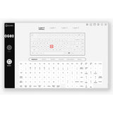 Tastiera meccanica wireless Iqunix og80 lavandin (lavanda, layout us (qwerty), rosso ciliegia mx, 80% (tkl), sostituibile a caldo, pbt, 2,4 ghz | bluetooth 5.1 | usb-c)