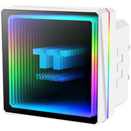 Thermaltake TH240-S V3 ARGB Sync AIO Dispositivo di raffreddamento a liquido - Snow Edition Raffreddamento ad acqua (Bianco)