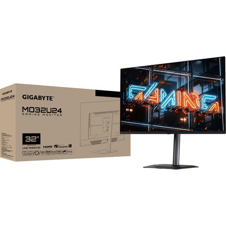 Monitor da gioco Gigabyte mo32u24 31,5 4K UHD (nero, 2x HDMI, porta display, 2x USB-A, USB-C, 240 Hz)