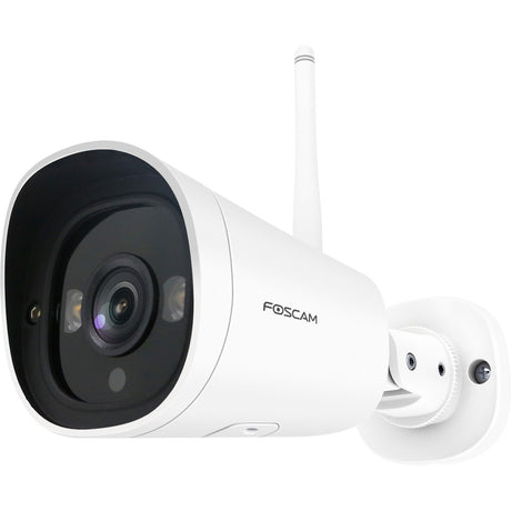 Foscam G4C, telecamera di sicurezza esterna WiFi Starlight 2K (bianca)
