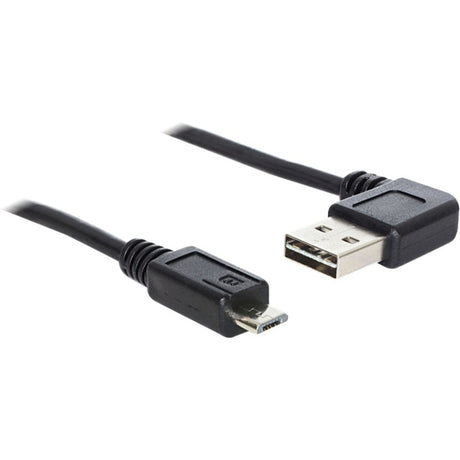 Delock USB2.0 a 90° > Cavo USB micro-B (nero, 5 metri)