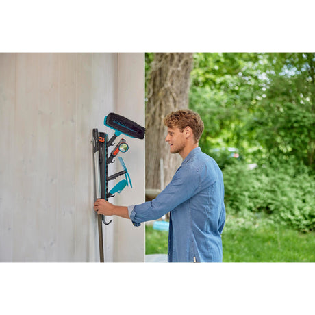 Gardena combisystem portautensili porta flex (grigio scuro turchese)