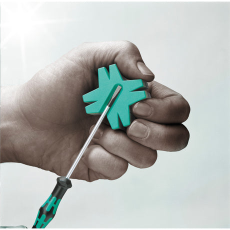 Wera kraftform 12sb1 micro screwdriver set (black green, for electrical appliances)