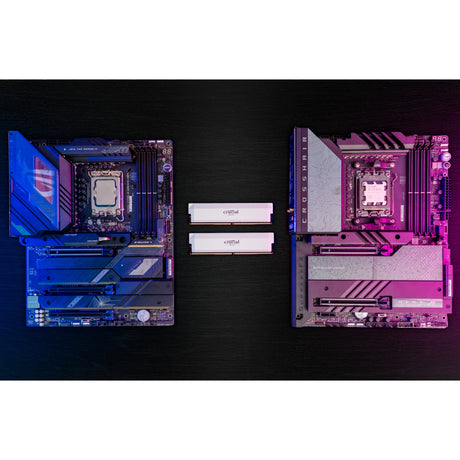 Crucial pro 32 GB ddr5-6400 (2x 16 GB) RAM (bianco, cp2k16g64c38u5w, xmp 3.0, expo)