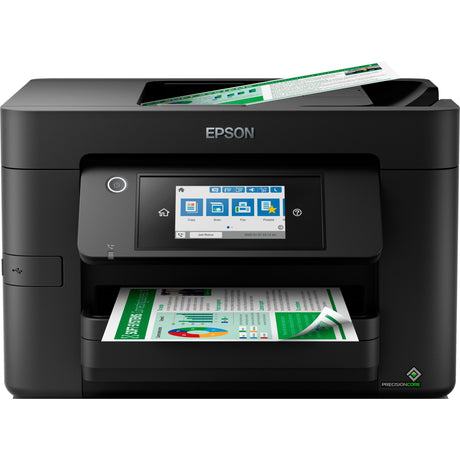 Epson workforce pro wf-4820dwf stampante a getto d'inchiostro all-in-one con funzione fax (nero, scansione, copia, fax, LAN, Wi-Fi)