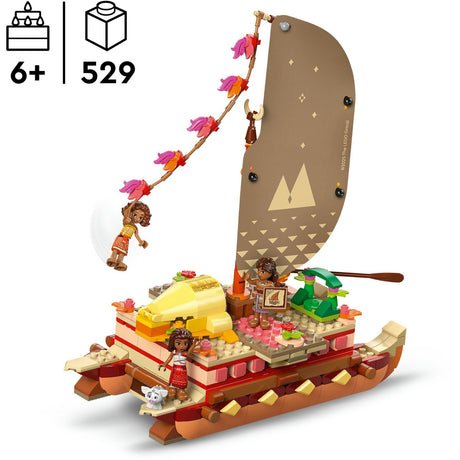 Lego Disney Princess 43270 La canoa avventurosa di Vaiana