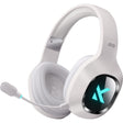 Cuffie da gioco over-ear wireless Mchose g9 pro (bianche, cablate 2.4g bt wireless tipo c)