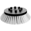 Gardena aquabrush spazzola a disco morbido, per la spazzola per lavaggio multi-detergente a batteria aquabrush (grigio turchese, 14847-20)