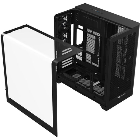 Custodia midi tower Thermaltake view 390 air (nera | 2x USB-A | 1x USB-C | vetro temperato)