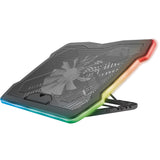 Trust GXT 1126 Aura dispositivo di raffreddamento per laptop (nero, RGB)