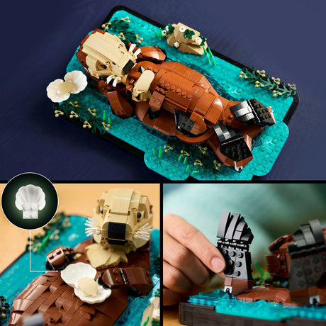 Lego ideas Lontre marine galleggianti - 21366