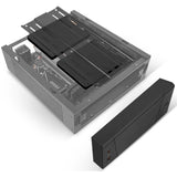 Custodia htpc Silverstone sst-ml10b (nera | 2x USB-A)