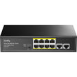 Switch Cudy 8 porte 10 100m poe+ (nero)