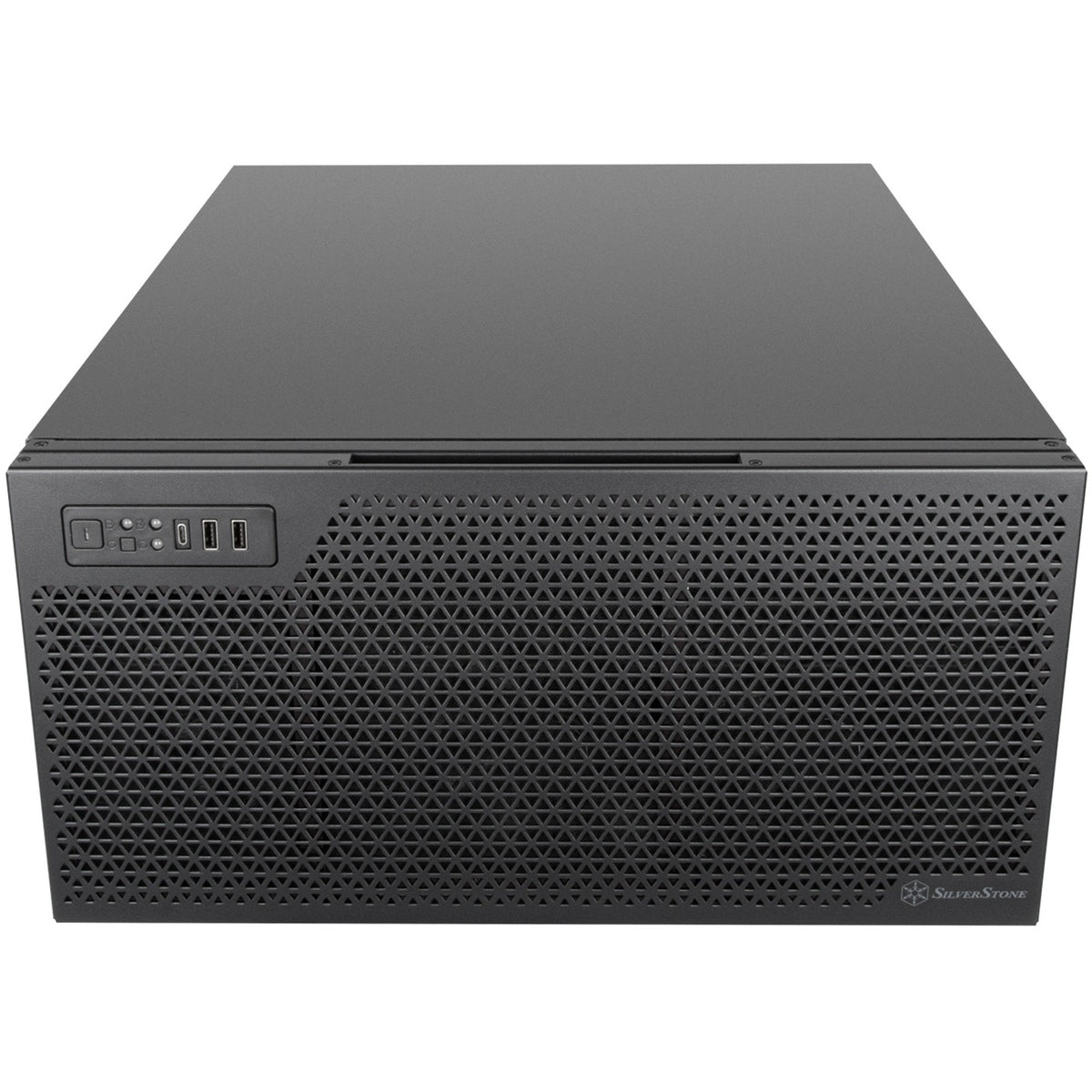 Alloggiamento server Silverstone RM52 (nero | 2x USB-A | 1x USB-C)
