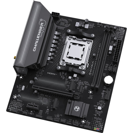 Scheda madre Maxsun MS-Challenger B850M Plus WiFi Socket AM5 (nera, RAID, GB-LAN, WLAN, BT, audio, µATX)