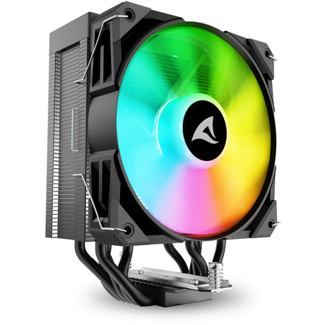 Dissipatore CPU Sharkoon a50 rgb (nero, connettore ventola pwm a 4 pin)
