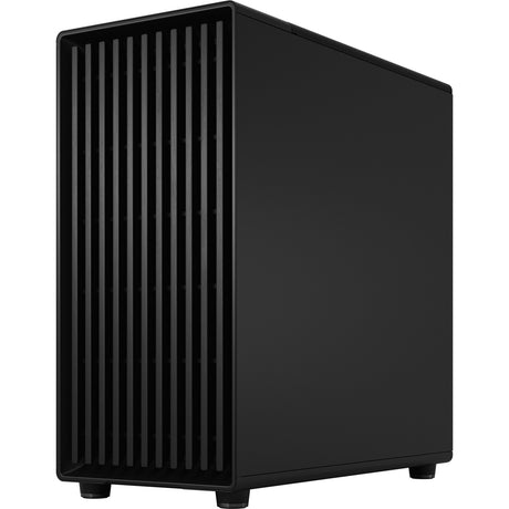 Custodia midi tower Fractal design north xl momentum edition (colore legno nero | 2x USB-A | 1x USB-C | vetro temperato)