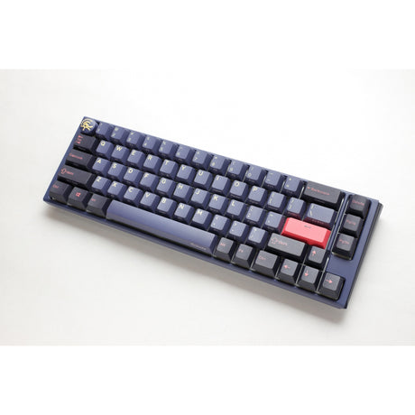 Tastiera meccanica Ducky one 3 cosmic blue SF RGB (blu scuro, layout USA (Qwerty), Cherry MX Speed Silver, 65%, LED RGB, PBT double-shot, hot-swap, meccanica Quack)