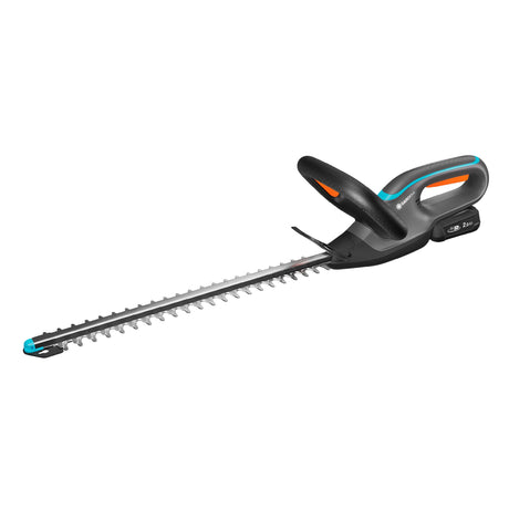 Gardena tagliasiepi a batteria easycut 45 18v set p4a (grigio turchese, 14734-20, batteria e caricabatterie inclusi)