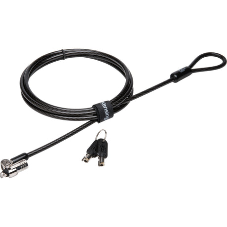 Blocco di sicurezza con chiave Kensington Microsaver 2.0 (nero)