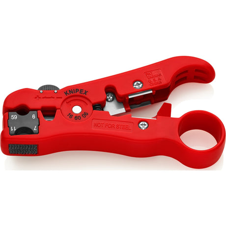 Pinza spelafili Knipex per cavi coassiali e dati