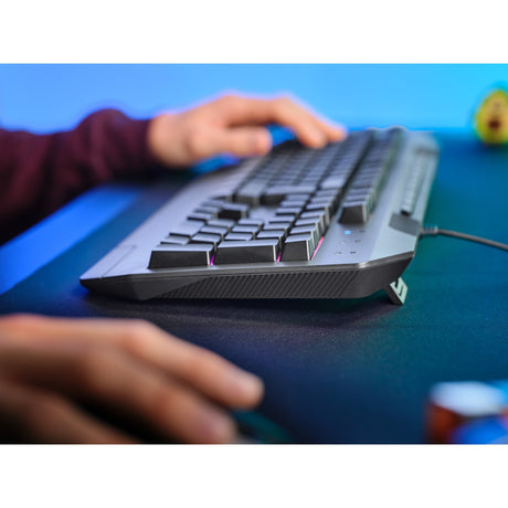Tastiera gaming Trust GXT 836 EVOCX RGB (nera, layout USA (QWERTY), membrana, 100%, RGB)