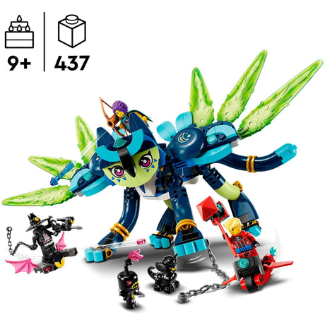 Lego dreamzzz - Zoey e Zian, il gatto gufo, giocattolo costruibile (71476)