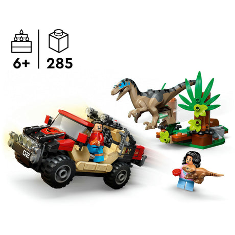 Lego Jurassic World 76972 Fuga dall'Eaptor fuoristrada