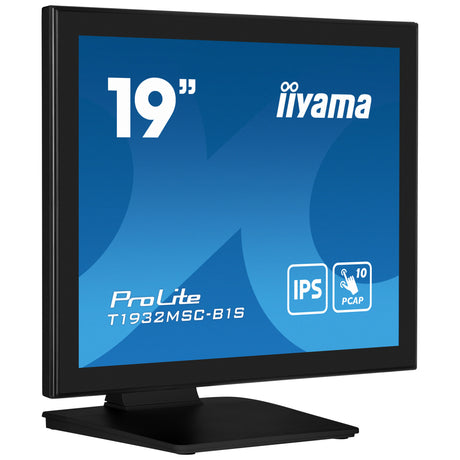 Monitor touchscreen Iiyama prolite t1932msc-b2s 19 (nero, VGA, HDMI, porta display, audio, touchscreen)